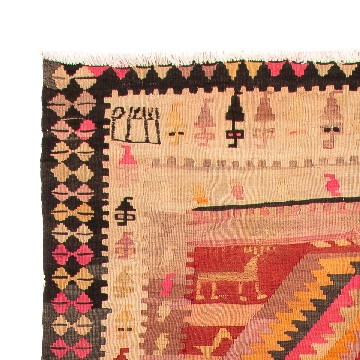 Starý kilim Koberec 150x275cm