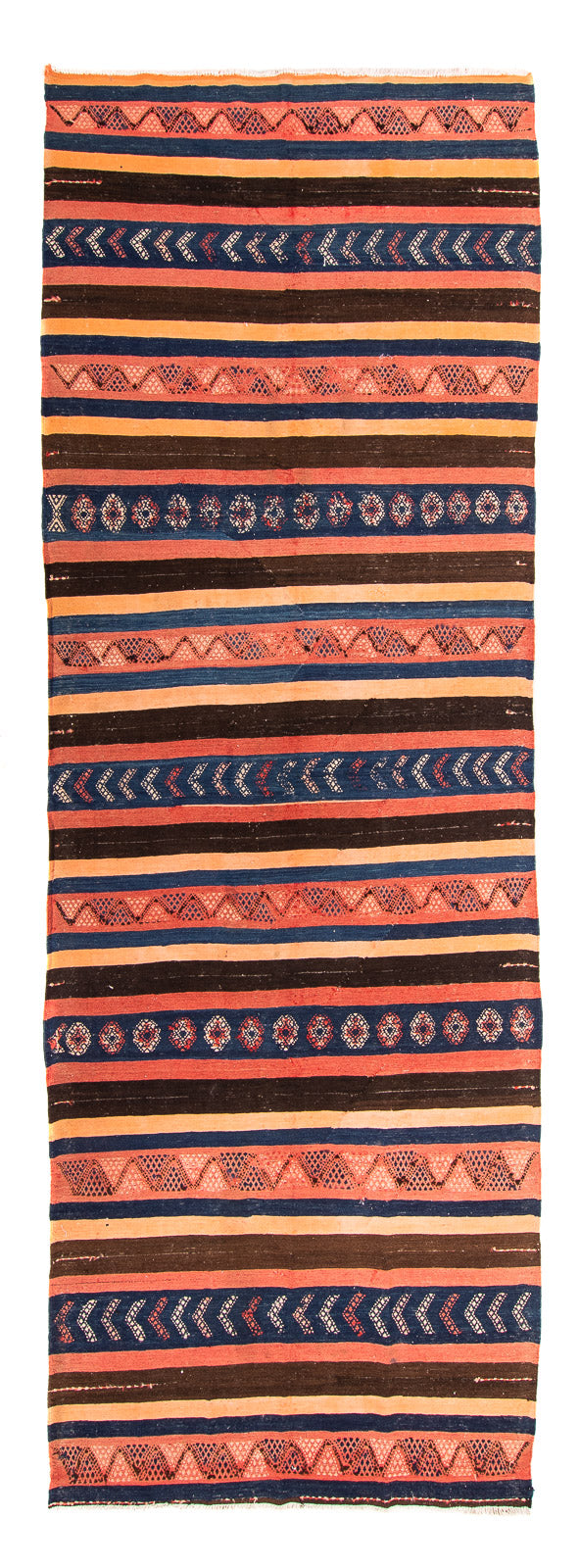 Starý kilim Koberec 130x345cm