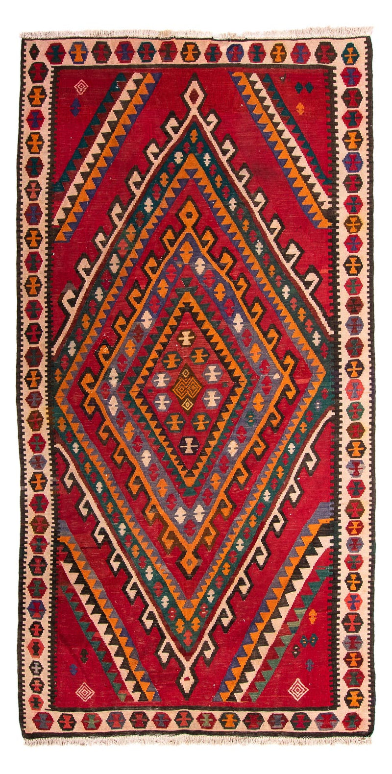 Starý kilim Koberec 167x323cm