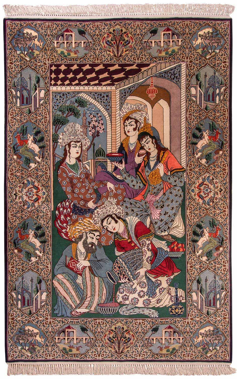 Isfahan Koberec 165x110cm - Perský koberec