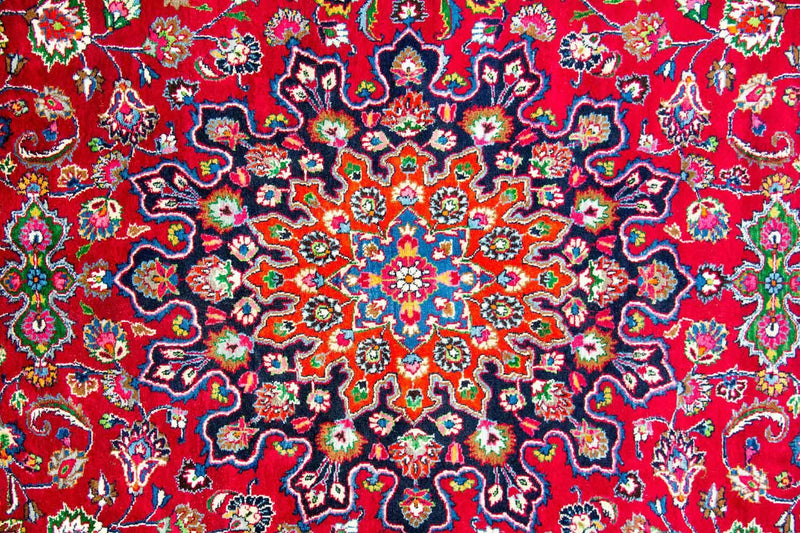 Perský koberec - Klasický - 355 x 300 cm - červená