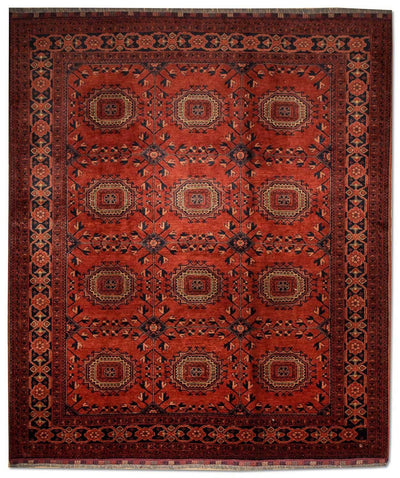 Khal Mohammadi Koberec 216x275cm - Orientální koberec - červená
