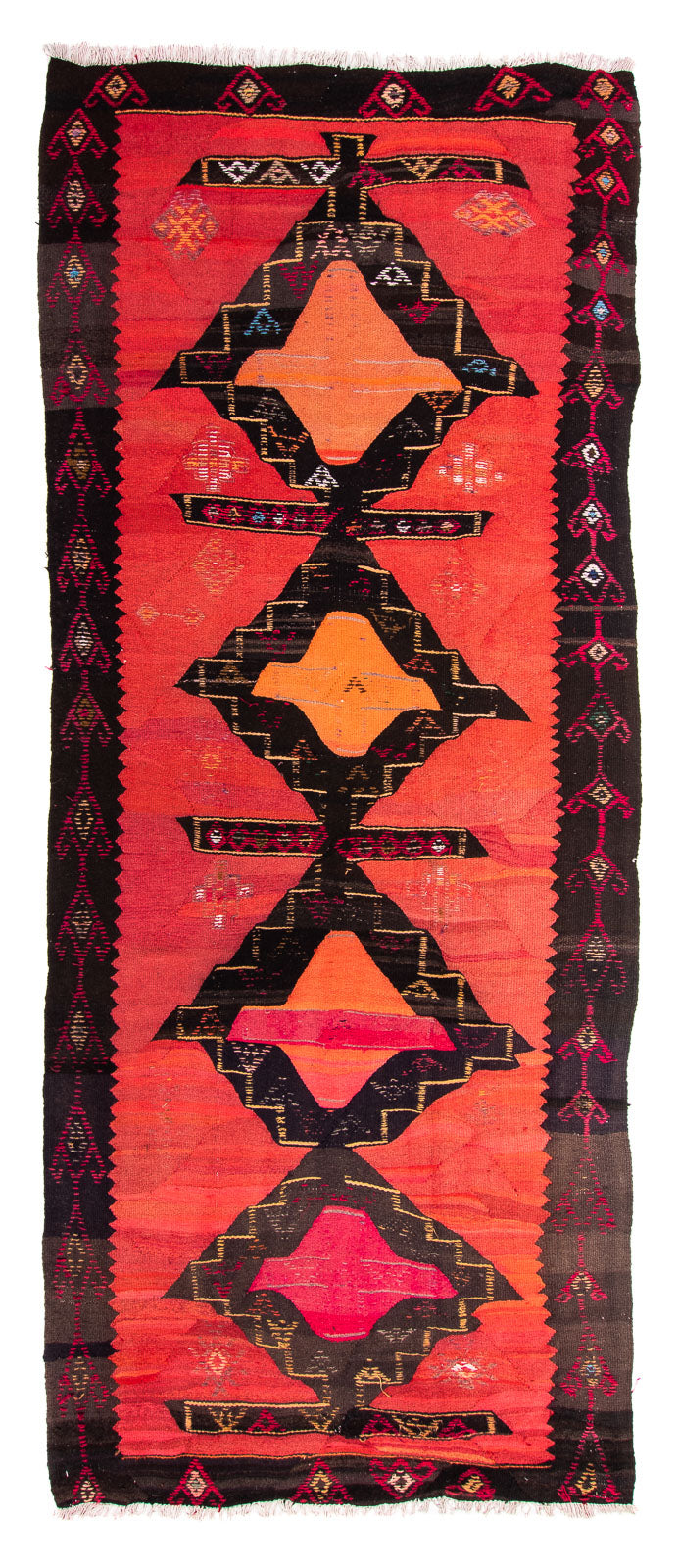 Starý kilim Koberec 150x365cm