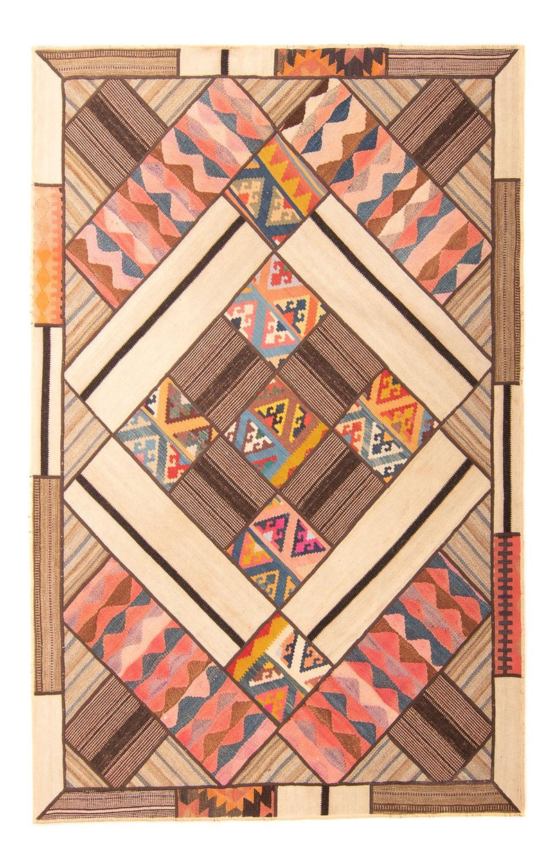 Patchworkový koberec 160x230cm - Perserteppich Wollteppich