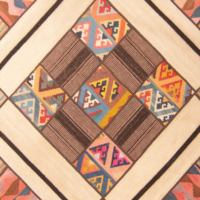 Patchworkový koberec 160x230cm - Perserteppich Wollteppich