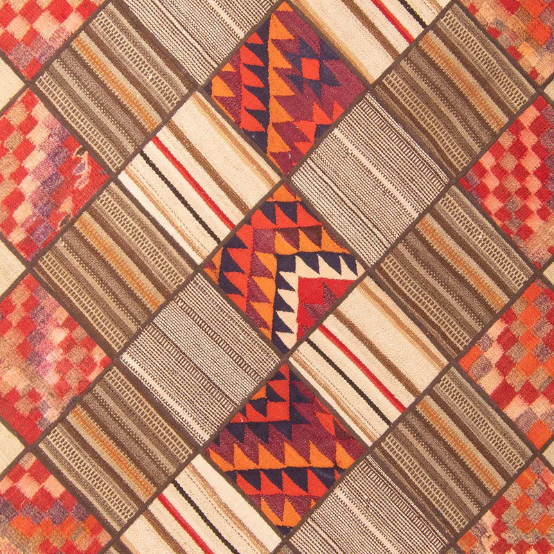 Patchworkový koberec 160x230cm - Perserteppich Wollteppich