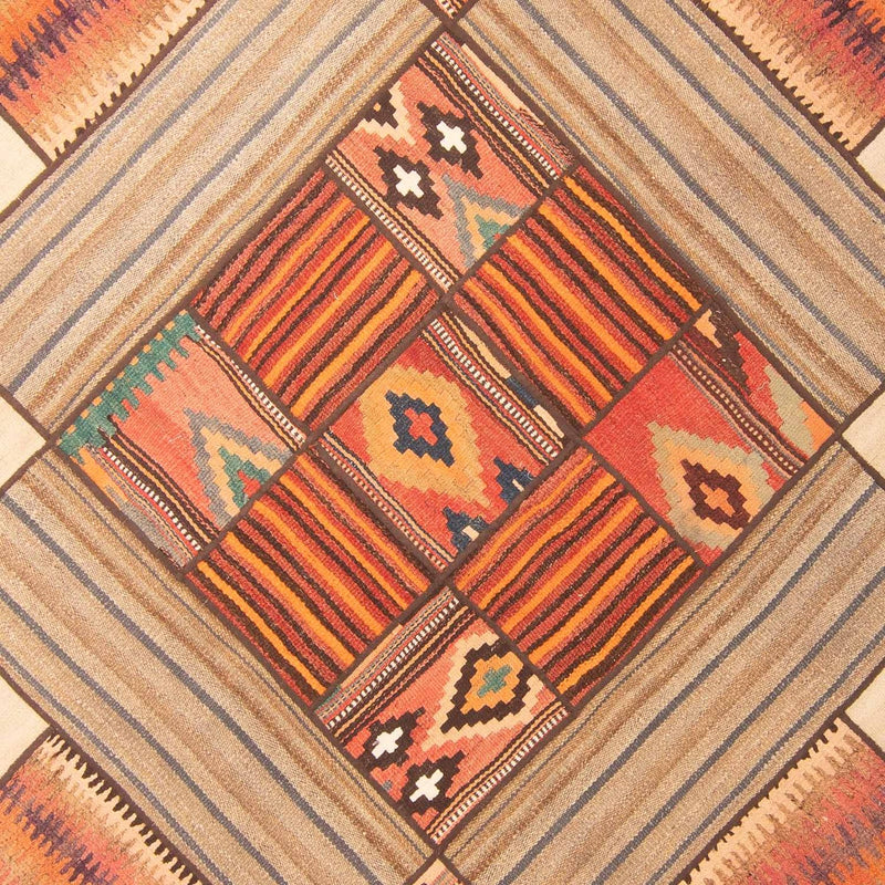 Patchworkový koberec 160x230cm - Perserteppich Wollteppich