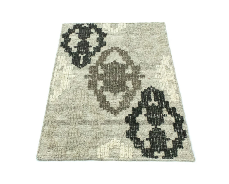 Moderní kilim Koberec 92x63cm - Vlněný koberec