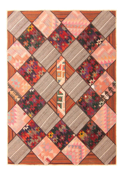 Patchworkový koberec 150x200cm - Perserteppich Wollteppich