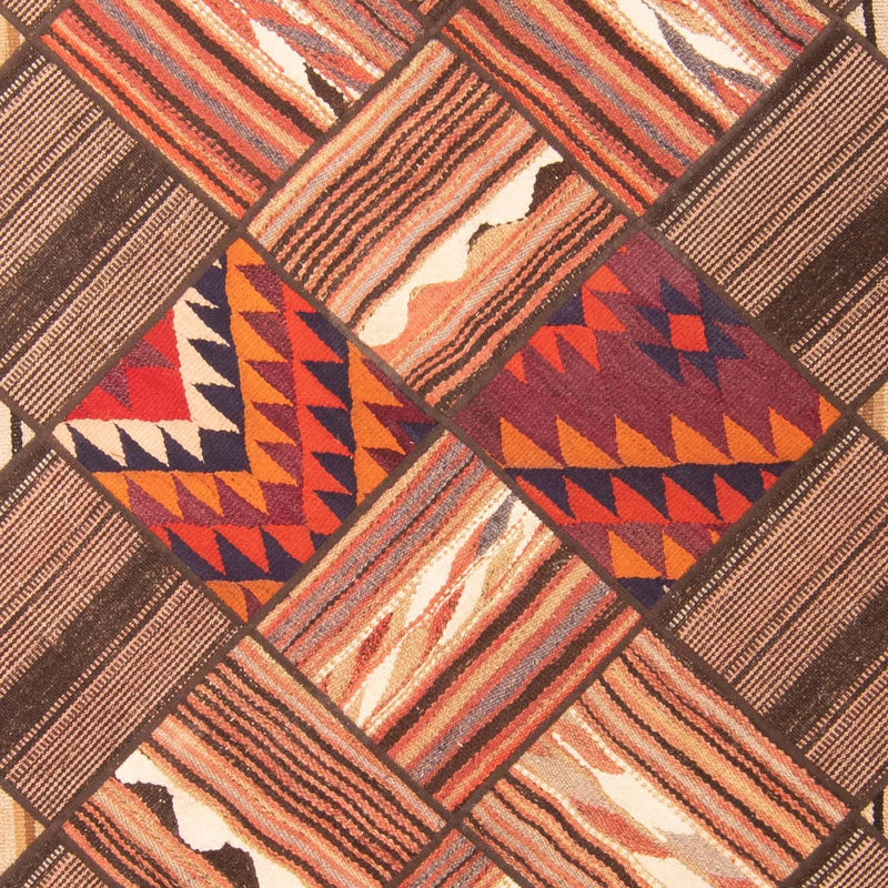 Patchworkový koberec 150x200cm - Perserteppich Wollteppich