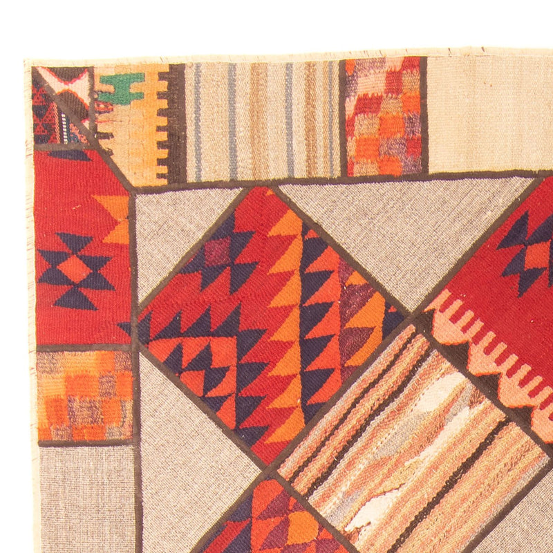 Patchworkový koberec 150x200cm - Perserteppich Wollteppich