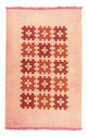 Moderní kilim Koberec 118x179cm - Vlněný koberec - béžová