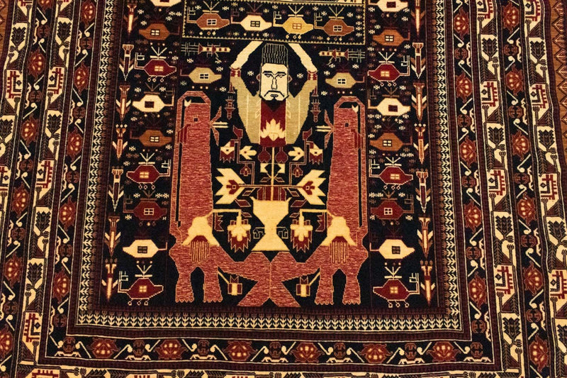 Afghánský koberec 122x196cm - Orientální koberec