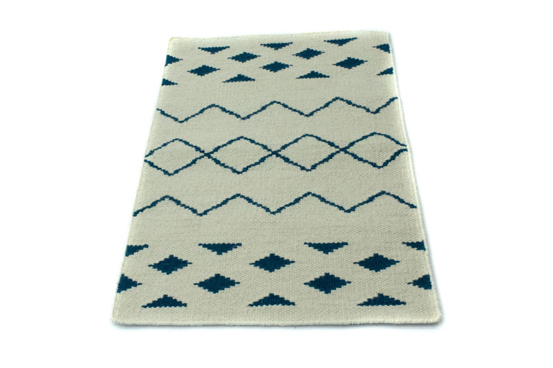 Moderní kilim Koberec 62x95cm - Vlněný koberec