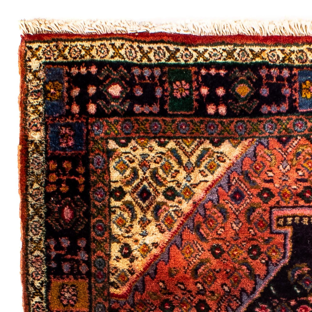 Ardabil Koberec 77x91cm - Perský koberec - světle červená