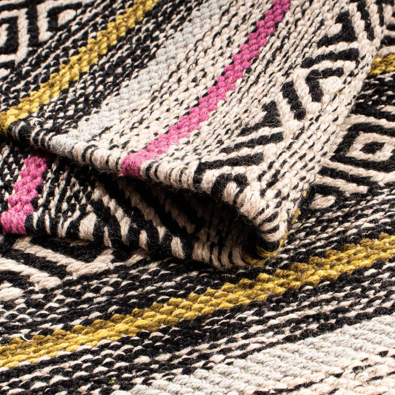 Moderní kilim Koberec 58x96cm - Vlněný koberec