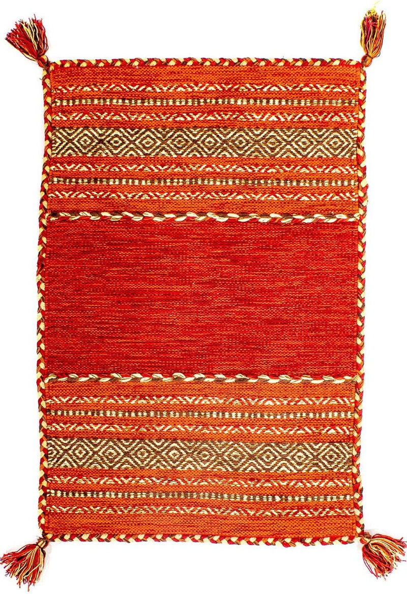 Moderní kilim Koberec 60x90cm - Vlněný koberec