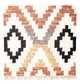 Moderní kilim Koberec 67x69cm - Vlněný koberec