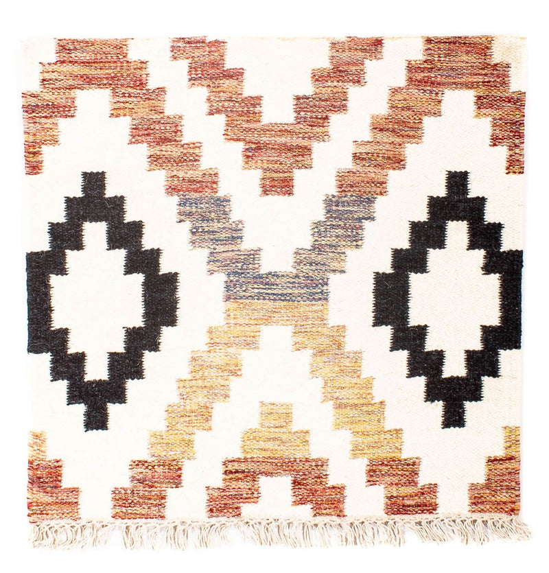 Moderní kilim Koberec 67x69cm - Vlněný koberec