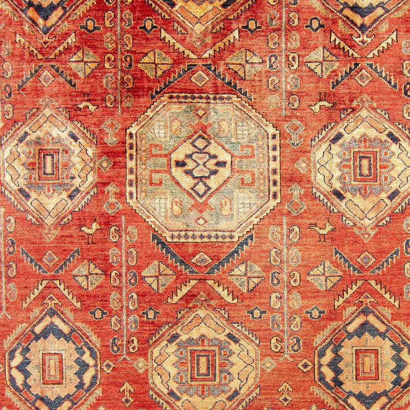 Kazak Koberec 230x309cm - Perský koberec - červená