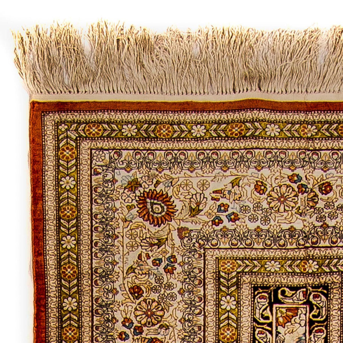 Čínské hedvábí Koberec 71x272cm - Orientální koberec