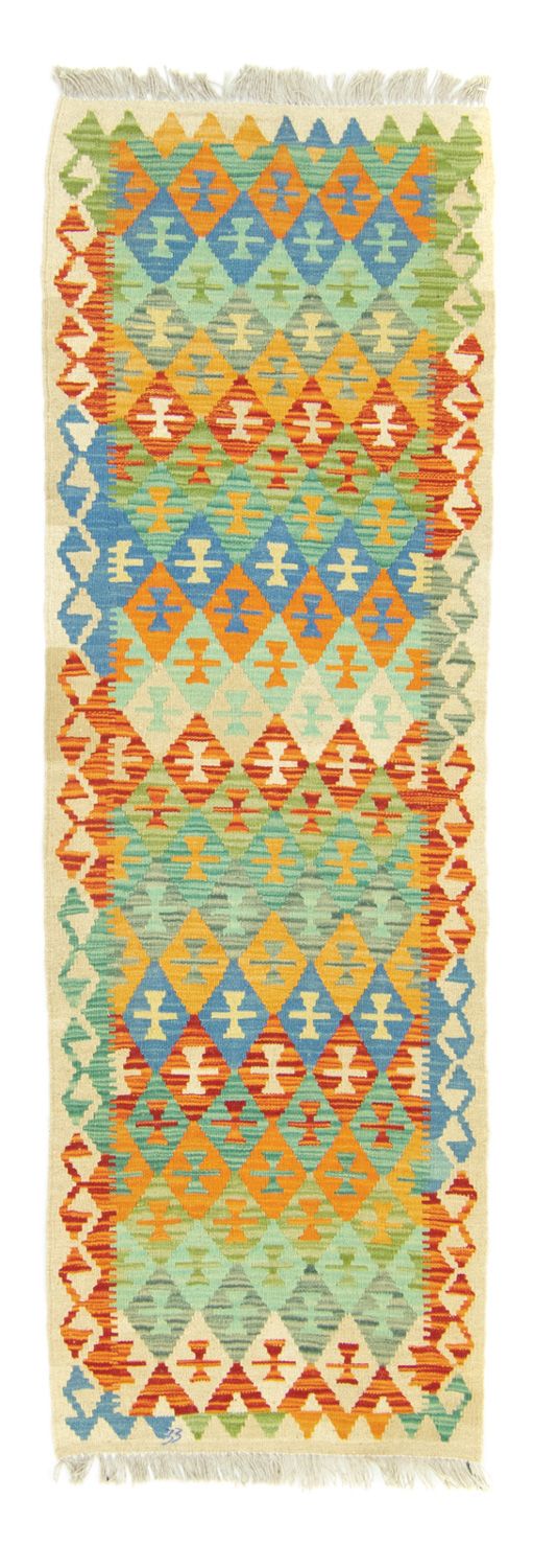 Afghánský kilim Koberec 64x197cm