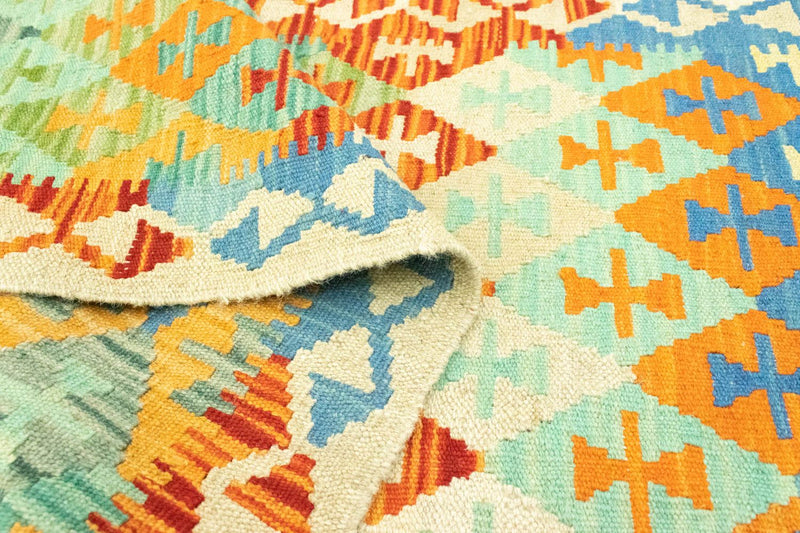 Afghánský kilim Koberec 64x197cm