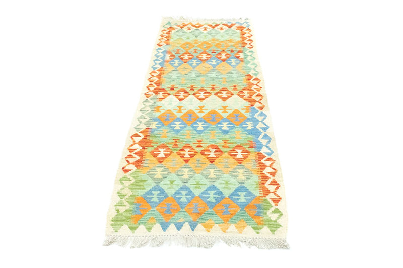 Afghánský kilim Koberec 64x197cm