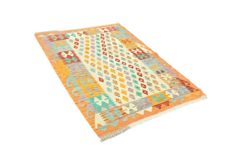 Afghánský kilim Koberec 102x152cm - oranžová