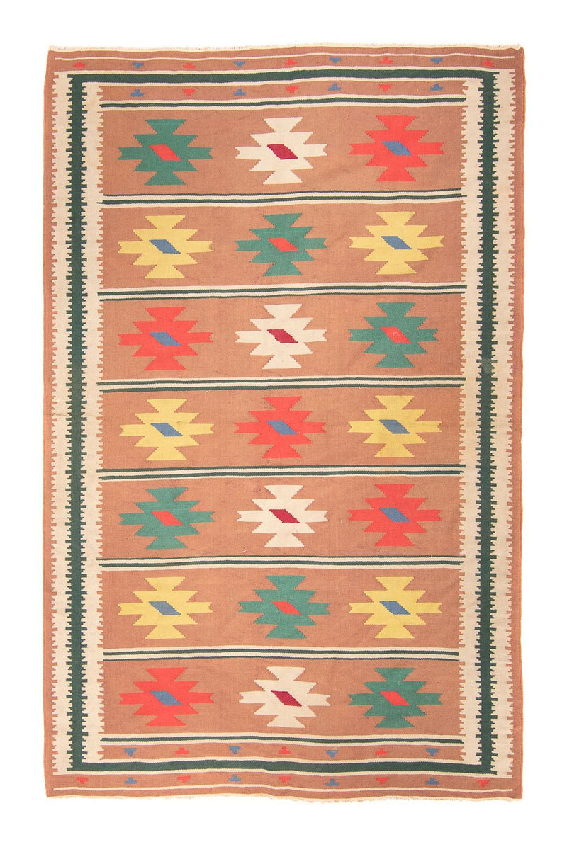 Moderní kilim Koberec 135x215cm - Vlněný koberec
