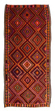 Starý kilim Koberec 140x300cm