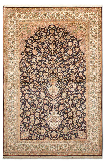 Kašmírské hedvábí Koberec 127x190cm - Orientální koberec