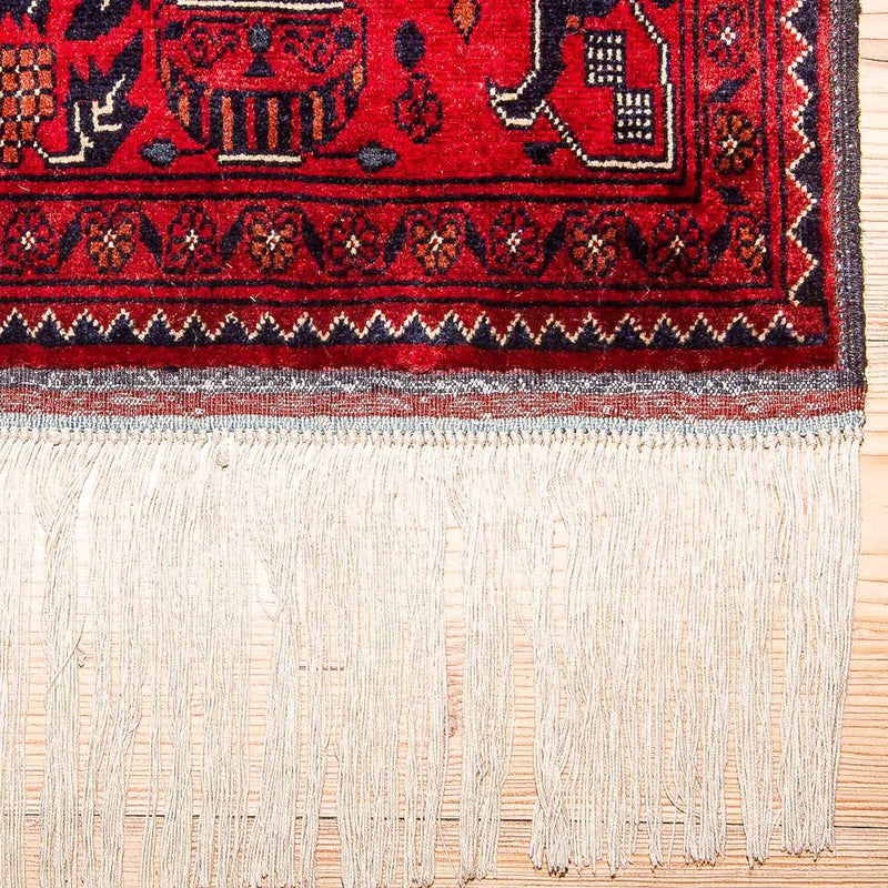 Khal Mohammadi Koberec 81x286cm - Orientální koberec - červená