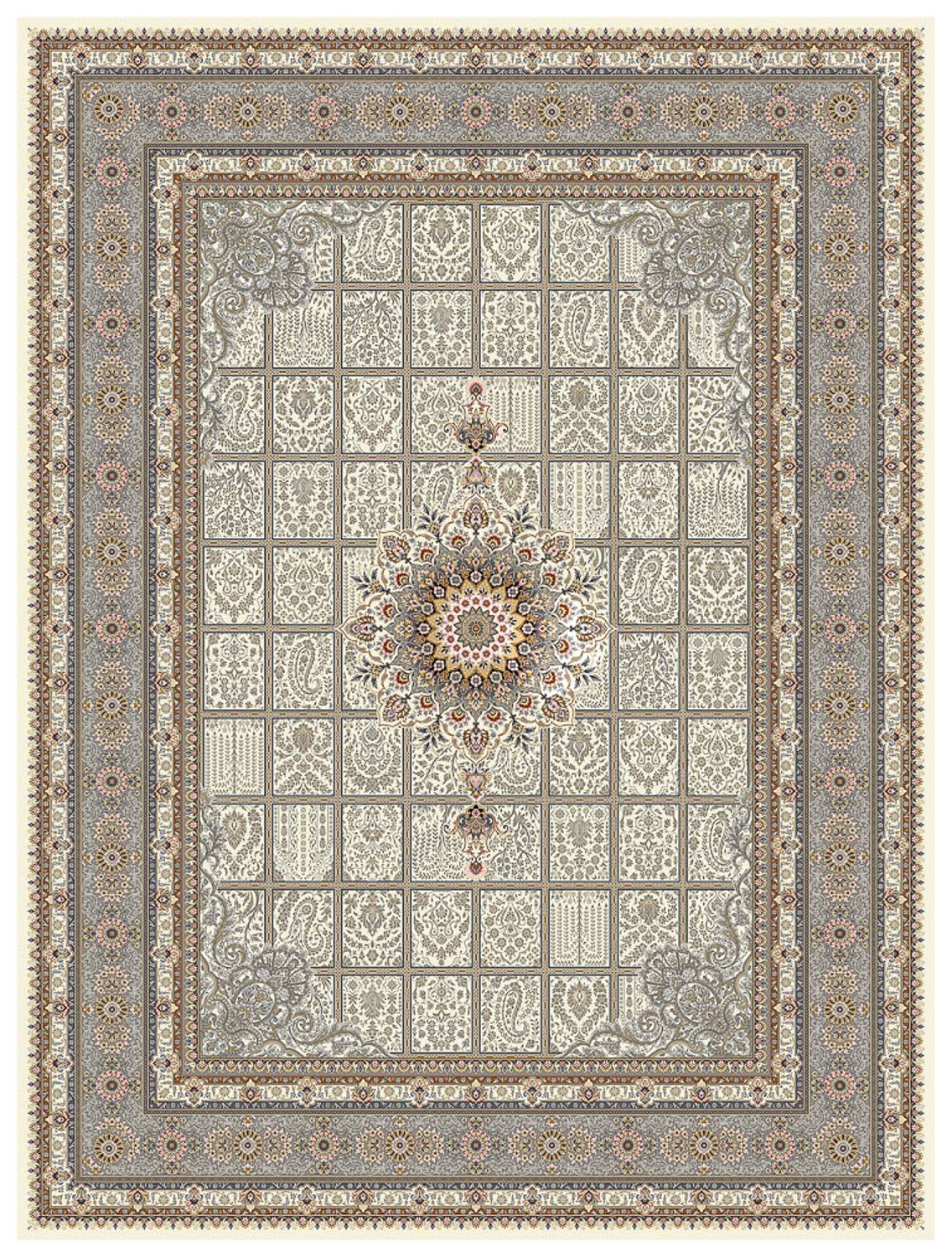 Orientální tkaný koberec - Eastern Elegance - obdélníkový