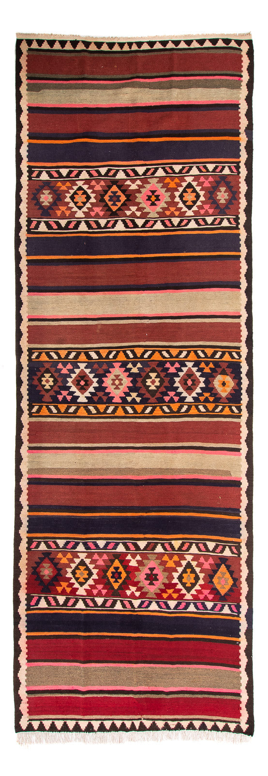 Starý kilim Koberec 140x360cm