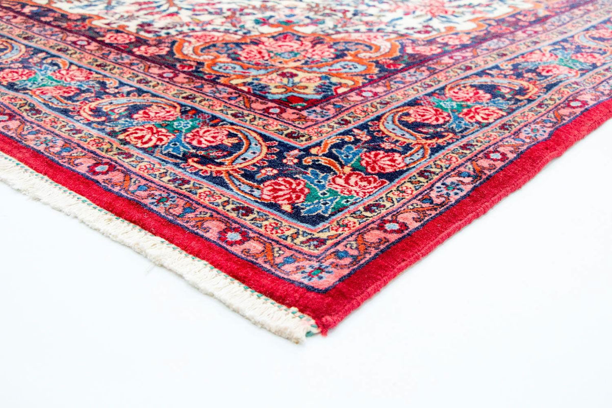 Qom Koberec 213x333cm - Perský koberec - béžová