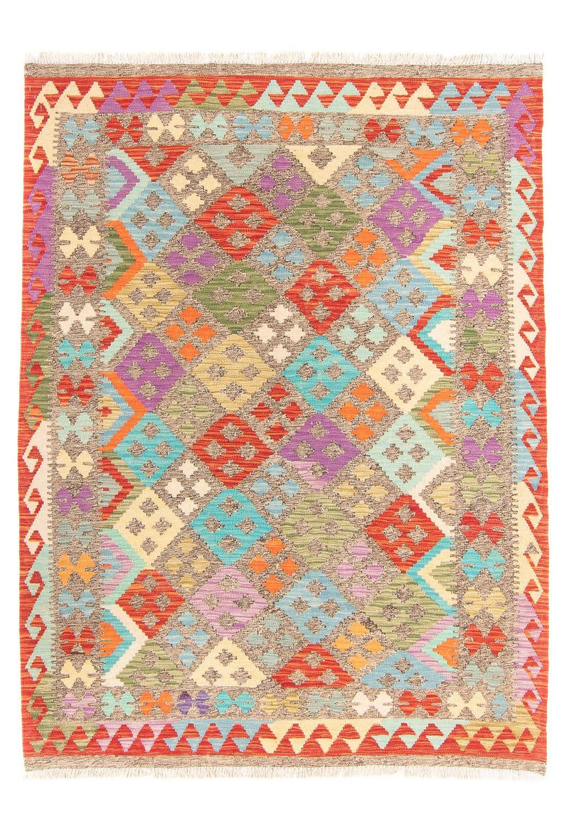 Kilim Maimana Koberec 206x155cm - Vlněný koberec