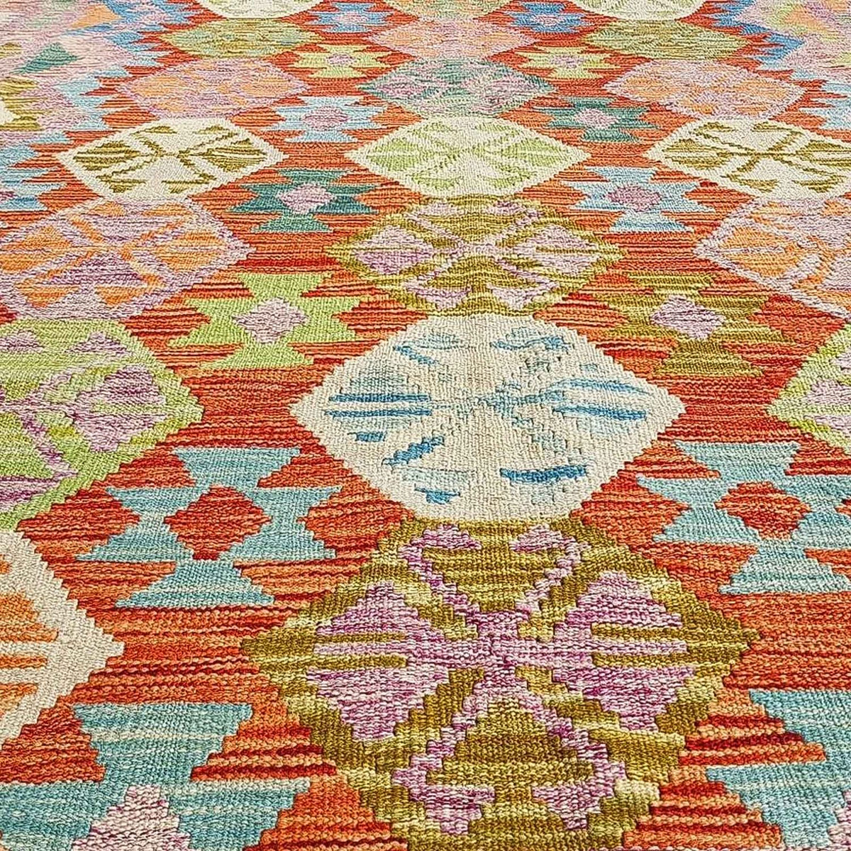 Kilim Maimana Koberec 206x300cm - Vlněný koberec