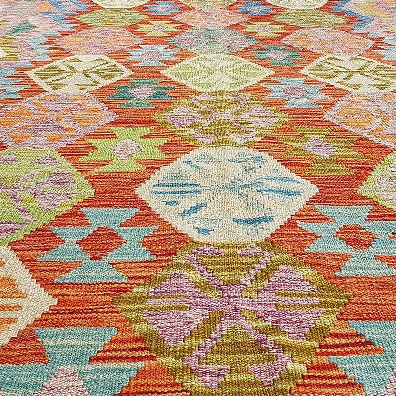 Kilim Maimana Koberec 206x300cm - Vlněný koberec