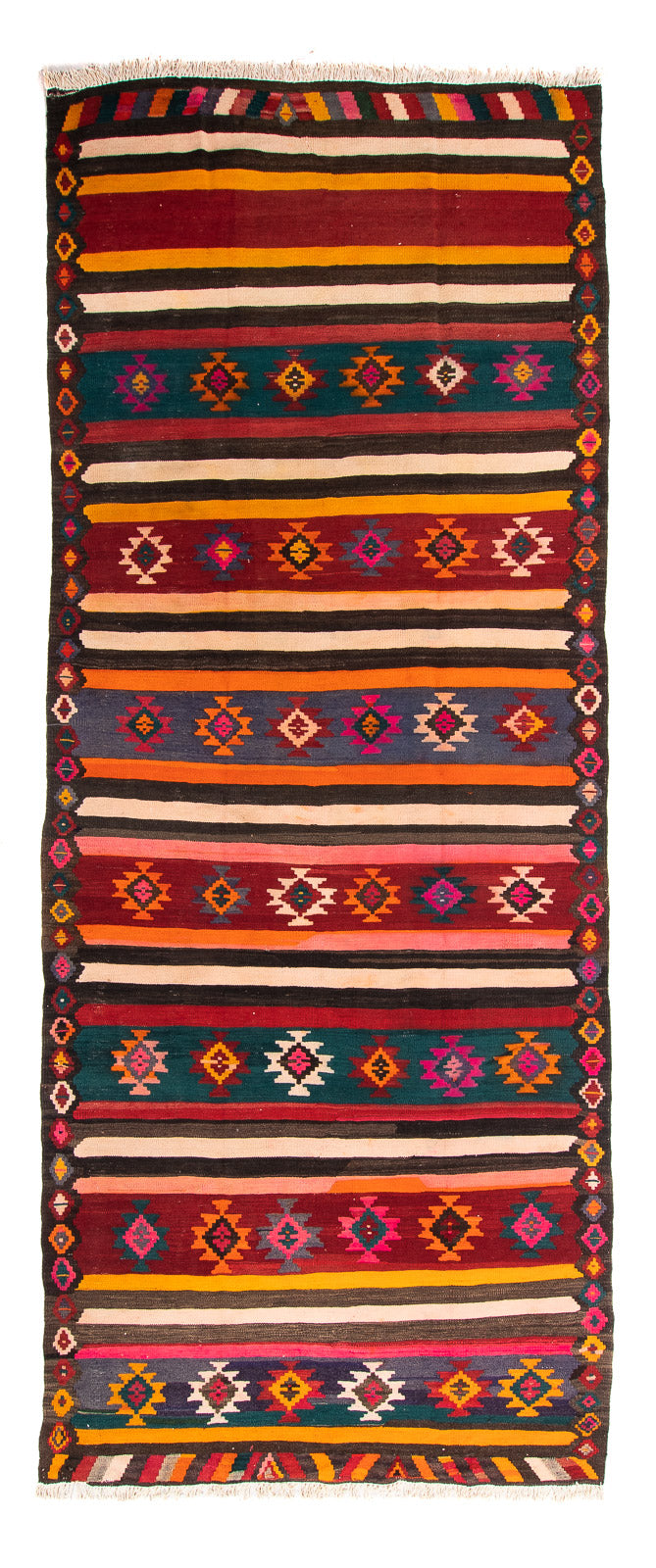 Starý kilim Koberec 145x330cm