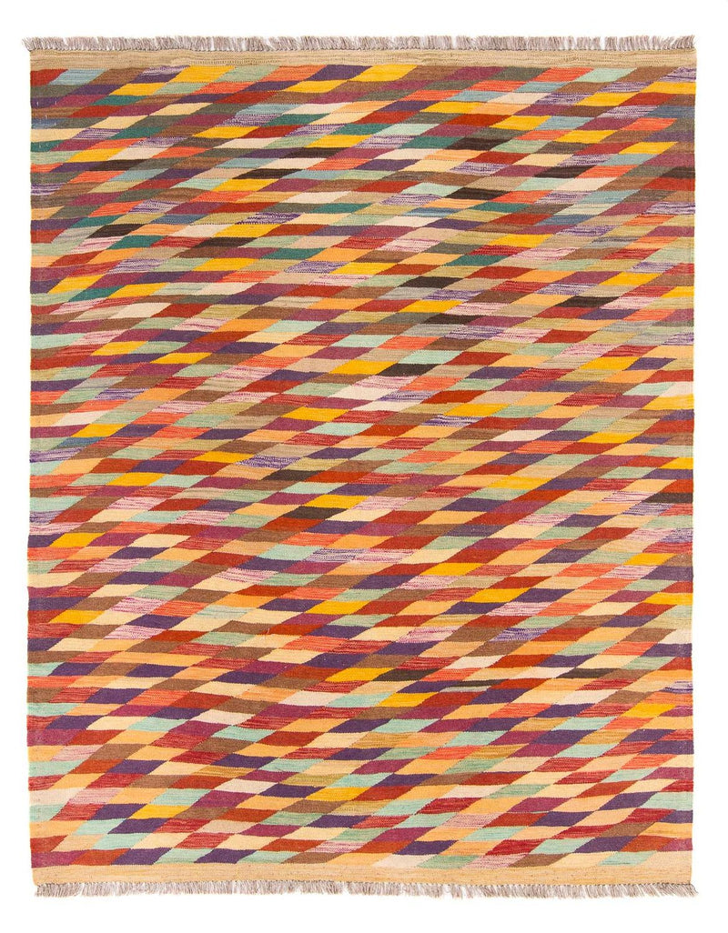 Moderní kilim Koberec 166x215cm - Vlněný koberec