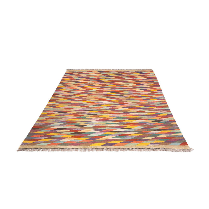 Moderní kilim Koberec 166x215cm - Vlněný koberec
