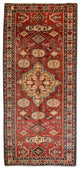 Runner Perský koberec - Nomádský - 329 x 138 cm - červená