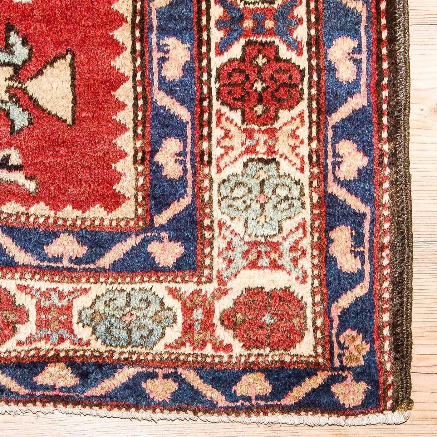 Runner Perský koberec - Nomádský - 329 x 138 cm - červená