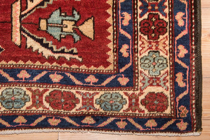 Runner Perský koberec - Nomádský - 329 x 138 cm - červená
