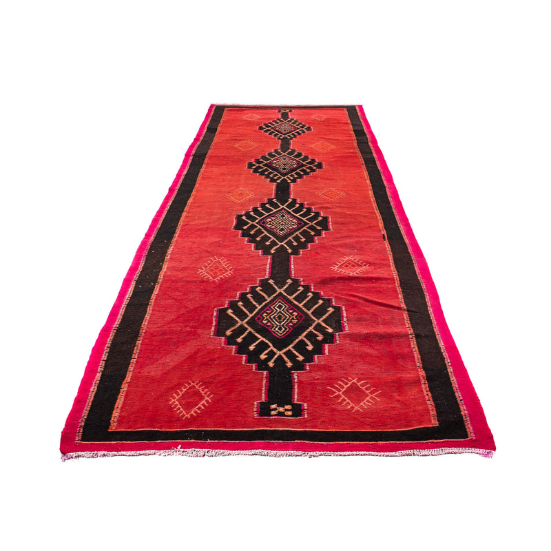 Starý kilim Koberec 145x390cm