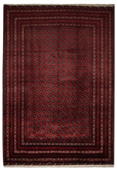 Bukhara Koberec 195x299cm - Orientální koberec - červená