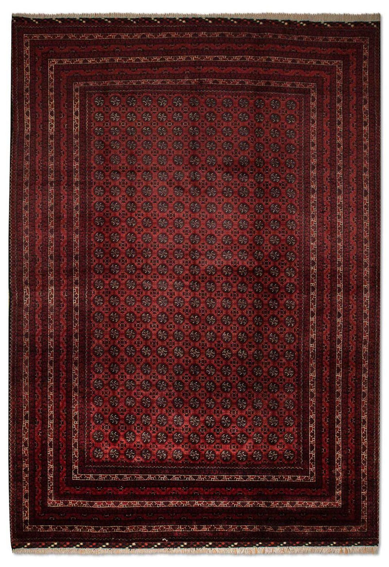 Bukhara Koberec 195x299cm - Orientální koberec - červená