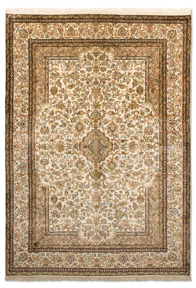 Kašmírské hedvábí Koberec 126x186cm - Orientální koberec