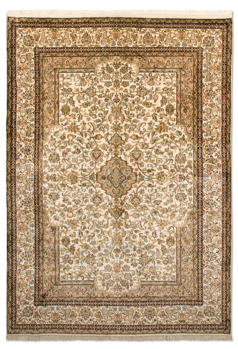 Kašmírské hedvábí Koberec 126x186cm - Orientální koberec